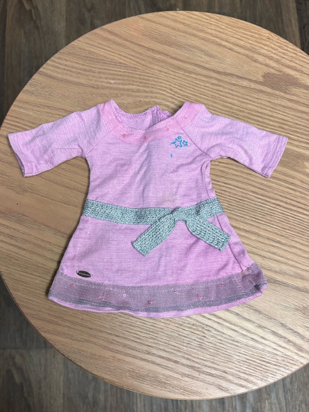 American Girl Truly Me retired lilac sparkle dress.
